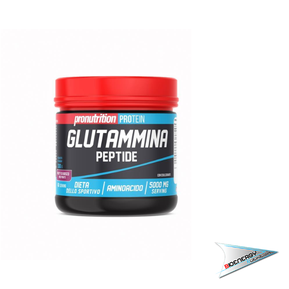 Pronutrition-GLUTAMMINA PEPTIDE ZERO CARBO    300 gr Frutti di Bosco  
